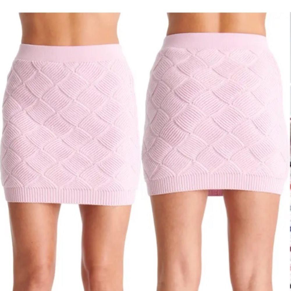 Ronny Kobo Sweater Knit Skirt